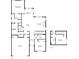Detailed floor plan illustrating the layout of the home, including room dimensions and spatial relationships at 1101 Cooks Farm Way, Woodstock, GA 30189