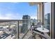 Balcony with seating and a view of the city skyline at 270 17Th Nw St # 2804, Atlanta, GA 30363