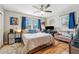 Cozy bedroom featuring hardwood floors, large windows, and a comfortable seating area at 731 Fern Se St, Marietta, GA 30067