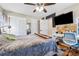 Spacious bedroom with multiple closets, a large window, and comfortable furnishings at 731 Fern Se St, Marietta, GA 30067