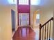 Bright foyer with hardwood floors, high ceilings, and decorative wall accents at 4038 Se Clay Court Se Se, Conyers, GA 30013
