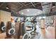 Well-equipped gym featuring modern cardio machines, treadmills and stationary bicycles at 361 17Th Nw St # 1717, Atlanta, GA 30363