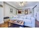 Inviting living room with hardwood floors, stylish decor, and a comfortable sofa at 198 Ponce De Leon Ne Ave # 5D, Atlanta, GA 30308