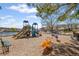 Community playground with benches, swings, slides, and other play equipment for enjoyment at 330 Meadowcrest Cir, Canton, GA 30115