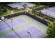 Aerial view of multiple tennis courts, perfect for tennis enthusiasts at 6055 Tattnall Overlook, Acworth, GA 30101