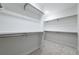 Walk-in closet with shelving at 64 Telfair Ct, Acworth, GA 30101