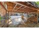 Unique stone car port with multiple entrances, gated access, and ample space for parking at 80 Rountree Rd, Riverdale, GA 30274