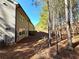 Exterior side view featuring lots of windows and a wooded view at 3275 Wild Basil Ln, Buford, GA 30519