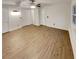 Finished basement with vinyl floors, closets, and a window for natural light at 832 Overlook Trl, Canton, GA 30115