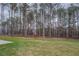 Spacious backyard with lush lawn and wooded area offering privacy and a natural setting at 83 Malcom Rd, Covington, GA 30014
