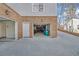 One car garage with brick exterior, concrete driveway and room for storage at 1194 Kendrick Ne Rd, Atlanta, GA 30319