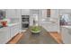 Kitchen with island, stainless appliances, and ample counter space at 1194 Kendrick Ne Rd, Atlanta, GA 30319