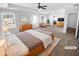 Serene main bedroom boasts lots of natural light, neutral décor, and a private ensuite bathroom at 362 Reserve Overlook, Canton, GA 30115