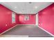 Spacious carpeted basement with recessed lighting and a window at 540 Clubfield Drive, Roswell, GA 30075