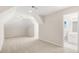 Large bonus room with carpeted floors and an attached bathroom at 540 Clubfield Drive, Roswell, GA 30075
