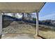 A patio with a beautiful backyard and fence at 1541 Towne Park Ct, Lawrenceville, GA 30044