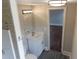 Bathroom featuring tile shower and modern vanity with lighting at 444 Sargent Se Dr, Atlanta, GA 30315