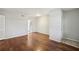 Bright living room featuring hardwood flooring and ample natural light at 91 Rumson Ne Rd # C32, Atlanta, GA 30305