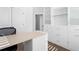 Spacious home office with ample storage, light wood desk, and modern finishes at 174 Sidney St, Marietta, GA 30060