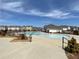 A beautiful community pool area with ample seating for residents to enjoy at 2785 Lifford Way, Duluth, GA 30097
