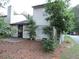 Shows back entrance of home with metal security door at 402 Pine Tree Trl, Atlanta, GA 30349