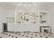 Elegant bathroom with a vanity area, double sinks, and decorative fixtures at 1100 Virginia Ne Ave, Atlanta, GA 30306