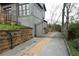 Gated driveway leading to the property offers privacy and security at 1100 Virginia Ne Ave, Atlanta, GA 30306