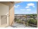 Balcony overlooking the city, trees and neighborhood at 325 E Paces Ferry Ne Rd # 907, Atlanta, GA 30305