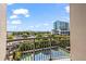 Balcony with a view of the city skyline, tennis courts, and neighborhood scenery at 325 E Paces Ferry Ne Rd # 907, Atlanta, GA 30305