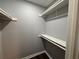 Walk-in closet with ample storage space and well-placed shelving at 1502 Huntingdon Chase, Atlanta, GA 30350