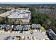 Community aerial view shows a convenient location near schools and surrounded by greenery at 7316 Wagon Wheel Ct, Jonesboro, GA 30236