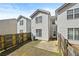 This backyard features a wood fence, compact patio, and well-maintained yard at 7316 Wagon Wheel Ct, Jonesboro, GA 30236