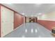 The basement features painted concrete floors, block-base walls, and overhead lighting at 742 Wilkes Dr, Loganville, GA 30052