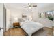 Cozy bedroom with neutral tones and natural light at 1111 Clairemont Ave # P5, Decatur, GA 30030