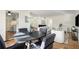Open concept living and dining area is ideal for entertaining at 1111 Clairemont Ave # P5, Decatur, GA 30030