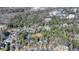 Bird's-eye view showcasing the property's position among other homes and lush greenery in the area at 1926 N Decatur Ne Rd, Atlanta, GA 30307