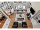 Open living room featuring a fireplace, high ceilings and large windows at 2571 Weddington Ne Rdg, Marietta, GA 30068