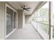 Outdoor patio with a ceiling fan and an outside view of trees at 14 Muncy Se Ct, Smyrna, GA 30080