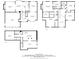 A collection of all three floor plans showing layout of bedrooms, bathrooms, and living spaces at 3752 Upland Dr, Marietta, GA 30066