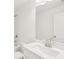 A bathroom sink and mirror with a toilet and a bathtub/shower at 3900 Allegretto Cir # 51, Atlanta, GA 30339