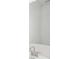 A bathroom featuring a large mirror over a sink, modern faucet, and ample counter space at 3900 Allegretto Cir # 51, Atlanta, GA 30339
