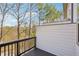 View from the deck of the trees and blue skies at 3900 Allegretto Cir # 51, Atlanta, GA 30339