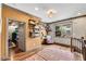 Upper level bonus room boasts tons of shelves and comfy seating, perfect for reading or conversation at 2318 Willington Shoals Se Pl, Smyrna, GA 30080