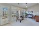 Bright sun room with lots of natural light and backyard access at 1640 Racquet Club Cir, Lawrenceville, GA 30043