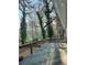 Exterior back deck with views of lush landscaping at 1032 Brian Ln, Forest Park, GA 30297