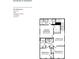Upper level floor plan showcasing the primary bedroom and two additional bedrooms at 604 Devon Aly, Acworth, GA 30102