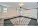 Neat garage space with tile flooring and automated door at 1555 Sunnybrook Farm Rd, Atlanta, GA 30350