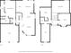 Complete floor plan of both floors showing layout of this home at 2826 Cobb Place Manor Ct, Marietta, GA 30066