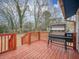 Back deck featuring a wood smoker at 2195 Burroughs Ave, Atlanta, GA 30315