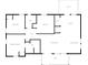 Detailed architectural plan of a home layout at 2195 Burroughs Ave, Atlanta, GA 30315
